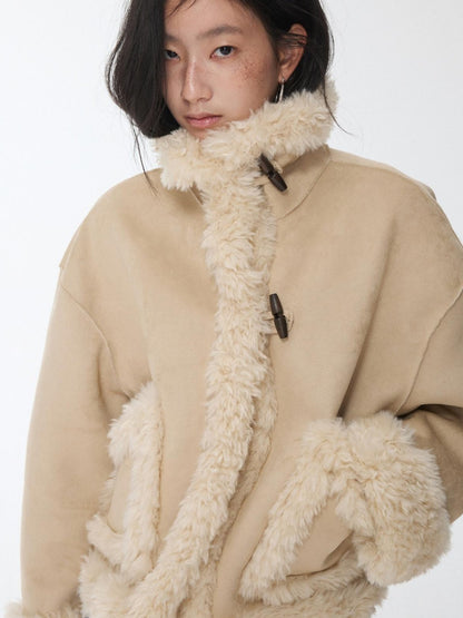 1JINN STUDIO Vintage Stand Collar Reversible Women&