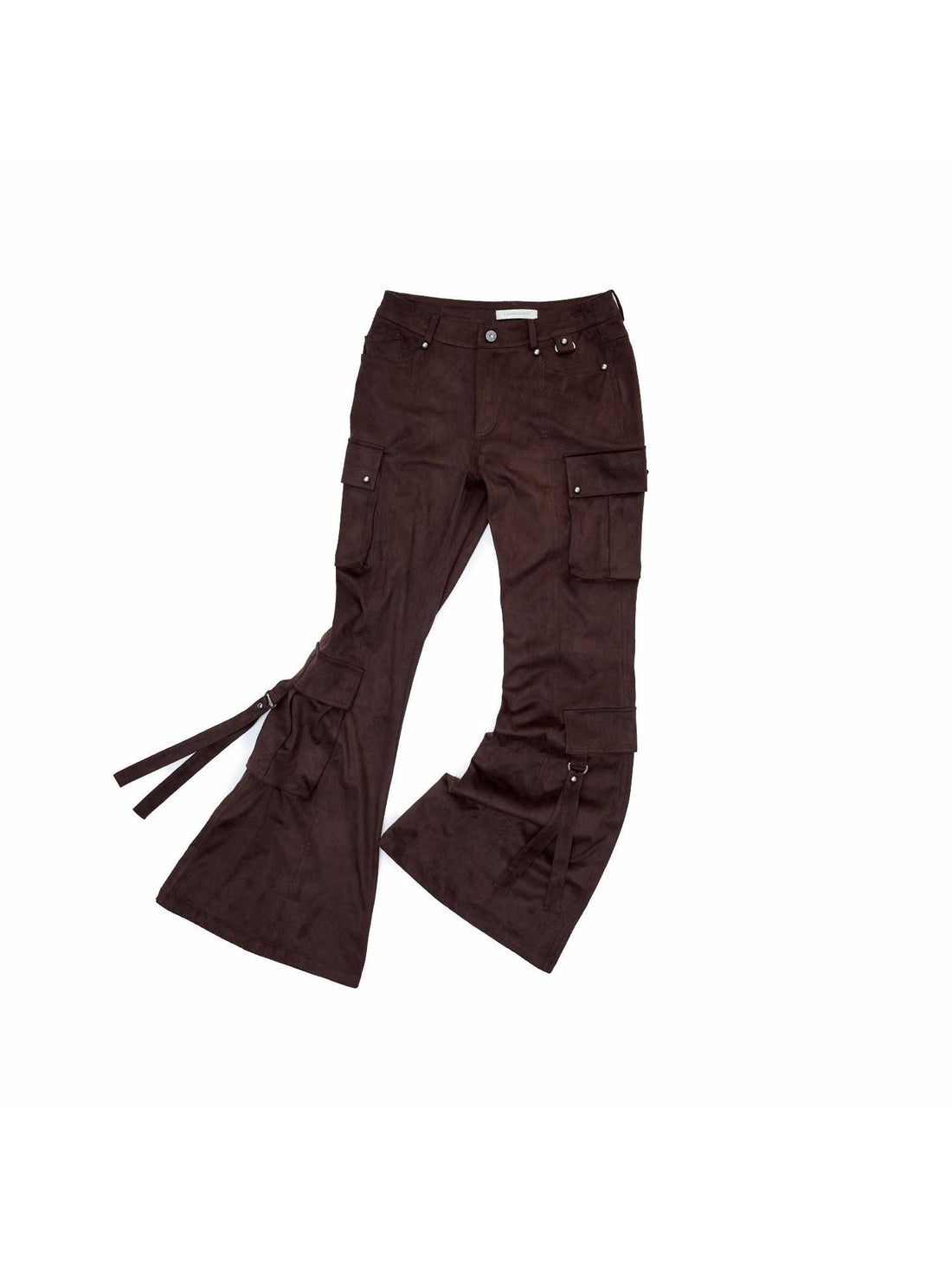 1JINN STUDIO Vintage Studded Multi Pocket Cargo Tie Slim Women&