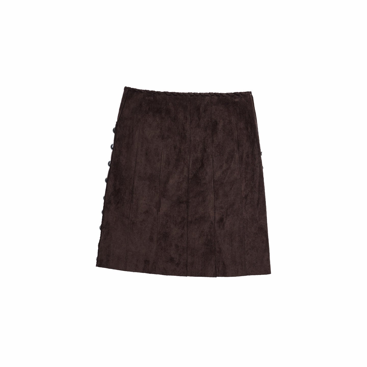 1JINN_STUDIO_Vintage_Suede_Studded_High_Waist_Drawstring_Women&