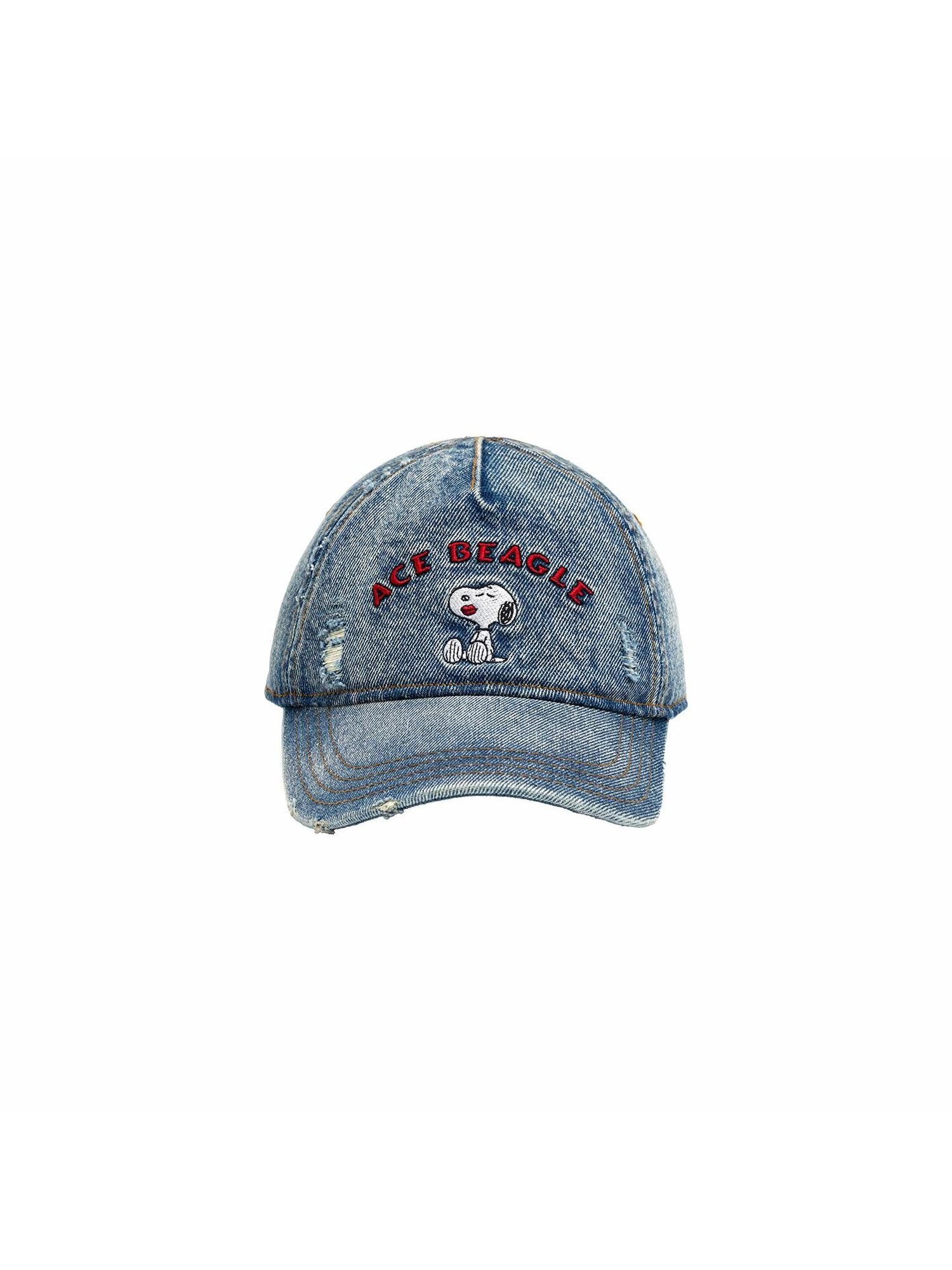 1JINN STUDIO Vintage Washed Distressed Patched Embroidered Denim Women&