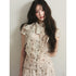 1P_STUDIO_Almond_Beige_Floral_Bow_Tie_Pleated_Women&