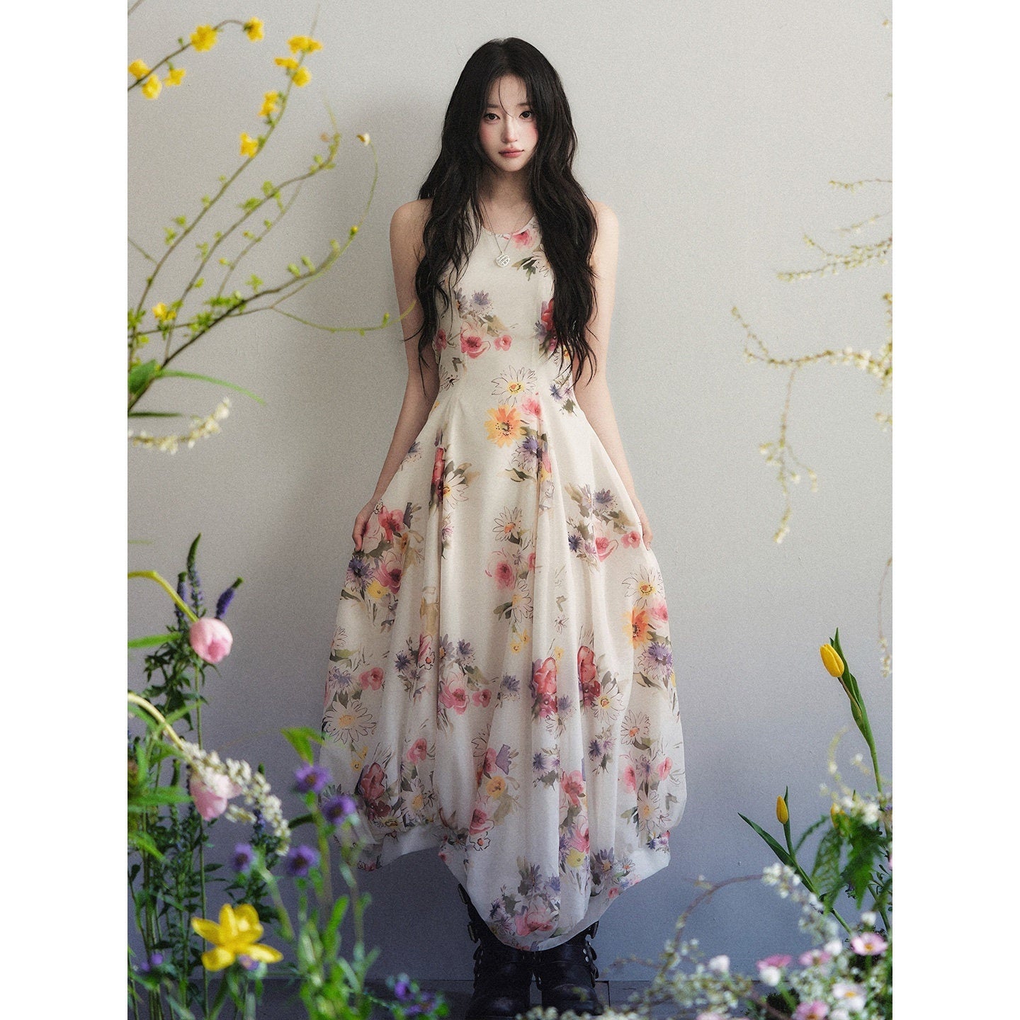 1P_STUDIO_Apricot_Floral_Print_Asymmetrical_Hem_Women&