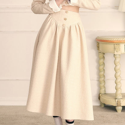 1P_STUDIO_Beige_Black_Colorblock_Tweed_Cropped_Women&