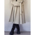 1P_STUDIO_Beige_Gray_Belted_Cropped_Coat_Midi_Pleated_Skirt_Women&