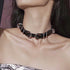 1P_STUDIO_Black_Layered_Circular_Rings_Double_Buckle_Belt_Women&