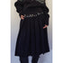 1P_STUDIO_Black_Twill_Pleated_Low_Waist_Women&