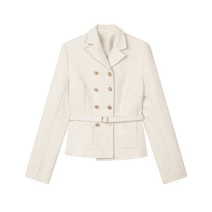 1P_STUDIO_Elegant_Twill_Boucle_Pleated_Women&