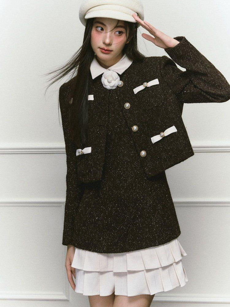1P STUDIO Gold Thread Jacket And Vest Princess Women&