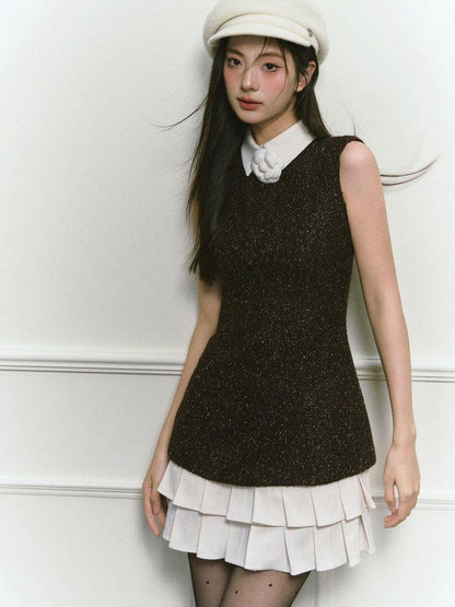 1P STUDIO Gold Thread Jacket And Vest Princess Women&
