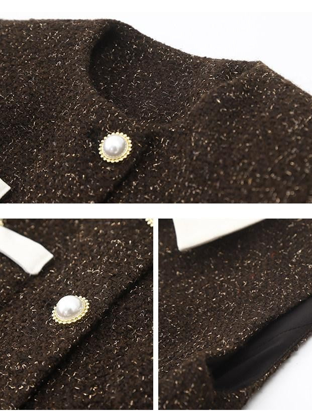 1P STUDIO Gold Thread Jacket And Vest Princess Women&