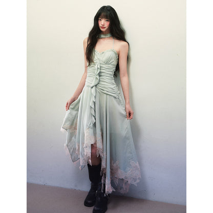 1P_STUDIO_Mint_Ruffle_Asymmetric_Cutout_Floral_Patchwork_Women&