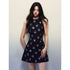 1P_STUDIO_Navy_Sequin_Floral_Sleeveless_A_Line_Slim_Waist_Women&