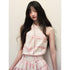 1P_STUDIO_Pink_Stripe_Plaid_Cross_Neck_Halter_Women&