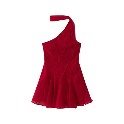 1P_STUDIO_Red_Rose_Asymmetrical_One_Shoulder_Waist_Cinched_Women&