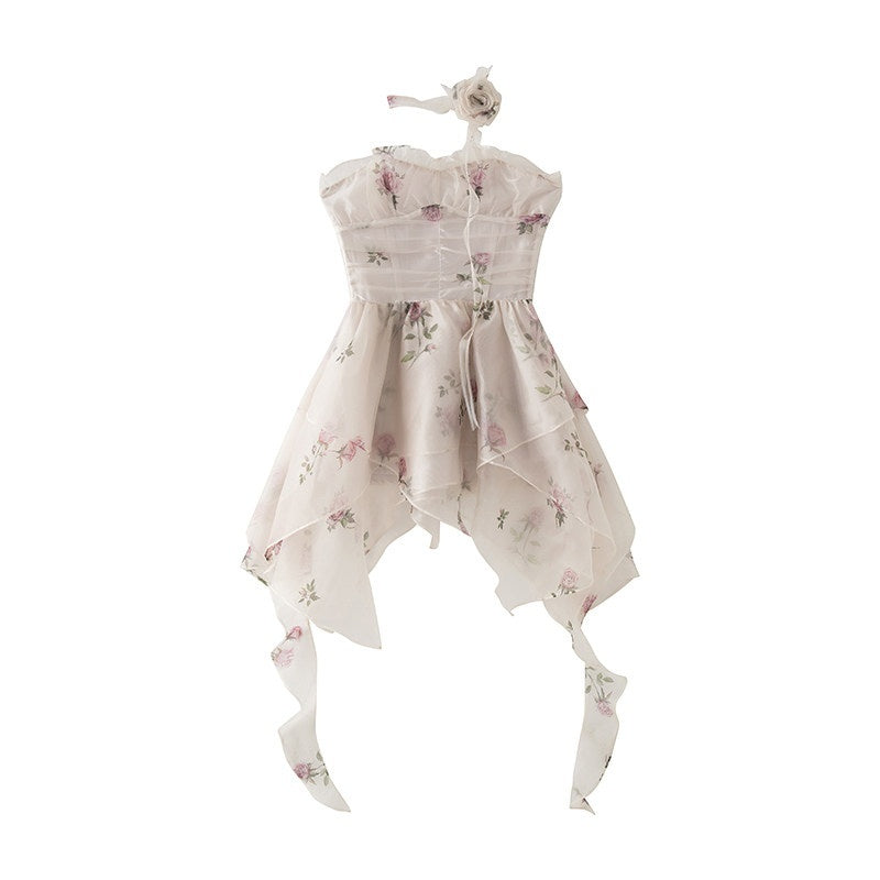 1P_STUDIO_Rose_Print_Layered_Asymmetric_Hem_Bustier_Aline_Women&