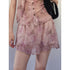 1P_STUDIO_Rose_Print_Ombre_Bow_Tie_Shirt_A_Line_Skirt_Women&