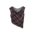 1P_STUDIO_Vintage_Red_Blue_Plaid_One_Shoulder_Bodycon_Mini_Women&