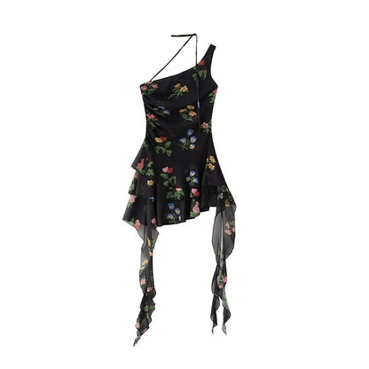 1P_STUDIO_Vintage_Rose_Print_Asymmetric_Shoulder_Ruched_Waist_Women&