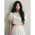 1P_STUDIO_White_Eyelet_Embroidered_Floral_Doll_Collar_Tie_Short_Women&