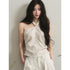 1P_STUDIO_White_Knot_Halter_Cotton_Linen_Wide_Leg_Women&