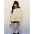 1P_STUDIO_White_Polka_Dot_Short_No_Collar_Women&