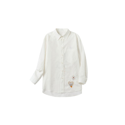 OuttheBlue_Soft_Lyocell_Cotton_Loose_Mid_Length_Long_Sleeve_Embroidered_Back_Women_Blouses_MISSTT