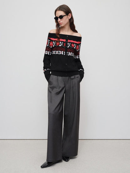 RUN TO THE FUTURE Soft Stretch Midrise Gray Casual Womens Zip Fly Polyester Lyocell Wide-Leg Pants