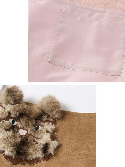 OuttheBlue Cute Edgy Cat Print Square Single Shoulder Women Vintage Pink Khaki Tote Bags