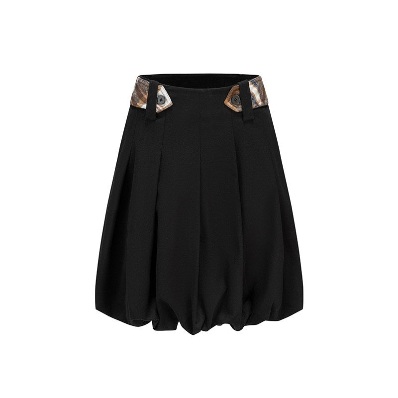 nit_alcove_Pure_Cotton_Workwear_Loose_Peter_Pan_Collar_Longsleeve_Black_Top_&amp;_Skirt_Sets_MISSTT