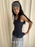 DKZ_OFFICIAL_Ribbed_Knit_Ruffle_Hem_U_Neck_Racerback_Women&