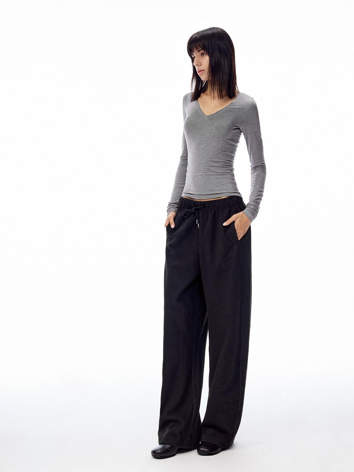 Northbutsouth Tricolor V-neck High Stretch Slim Women&