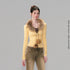 The_NeverMore_Viscose_Blend_Slim_Fit_Faux_Layered_Cropped_Knit_Pullover_Girls_Yellow_Sweaters_MISSTT