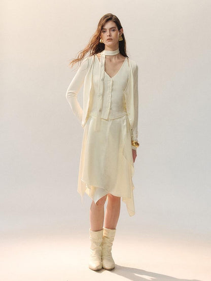 AnnoMundi Embroidered Modal Blend Casual Slim Cuffed Short Sleeve Women Knit Cardigans