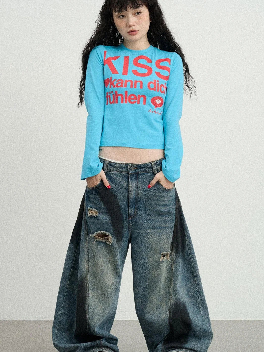 2025 New Sleeveless Crop Top Women T-Shirt