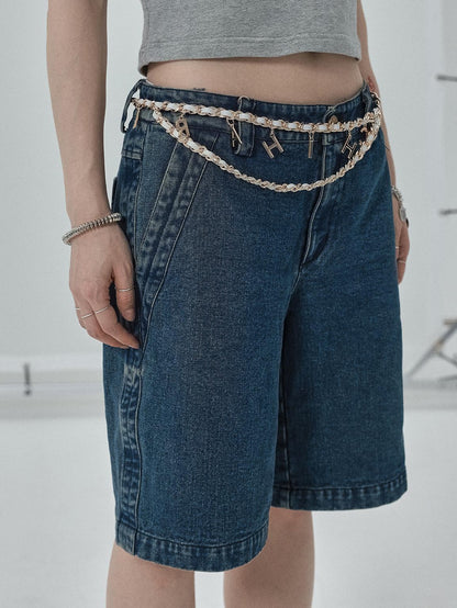 Achihara 2025 Trendy Waist Chain Body Jewelry Belt Accessory