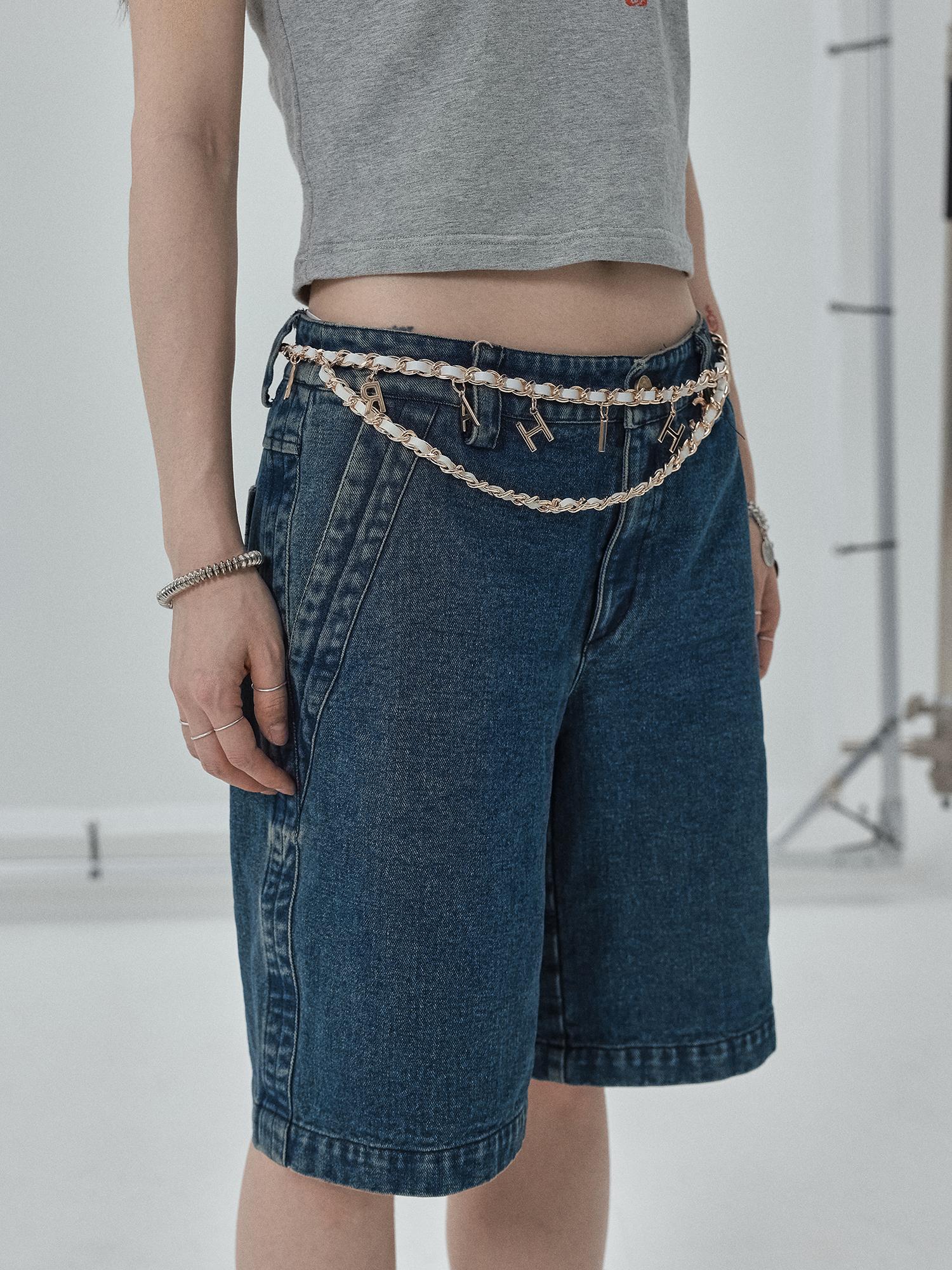 Achihara 2025 Trendy Waist Chain Body Jewelry Belt Accessory