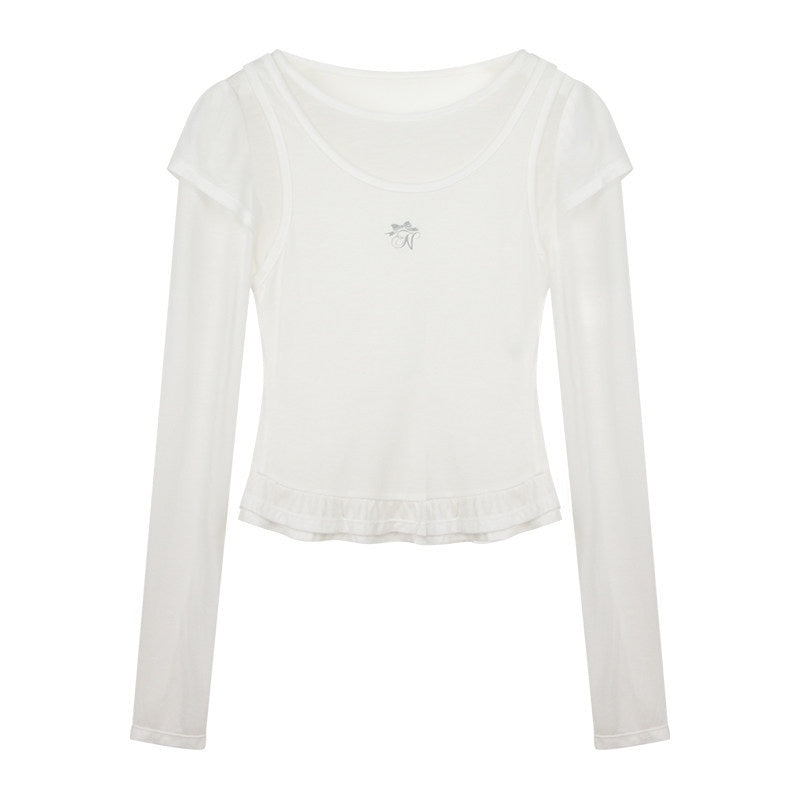 NAPSNAPS_Ruffled_Sheer_Cutout_Slim_Women&