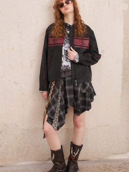 DIDDI MODA Butterfly Patchwork Hooded Women&