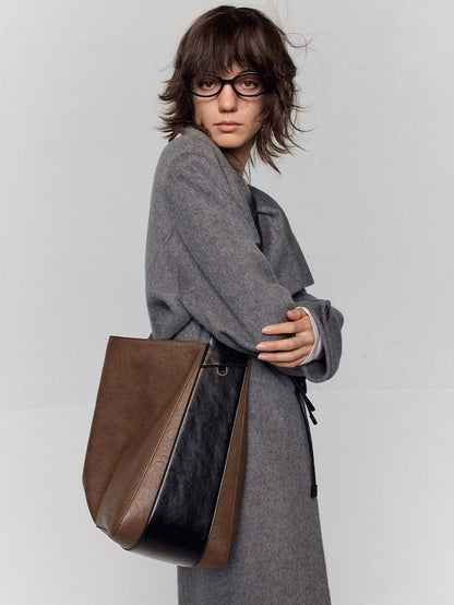 RUN TO THE FUTURE Large Zipper Pocket Casual Minimalist Single Strap Everyday Cross Body Bags