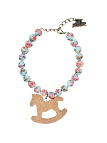 nit alcove Cute Pink Blue Original Design Adjustable Pendant For Kids Adults Necklaces