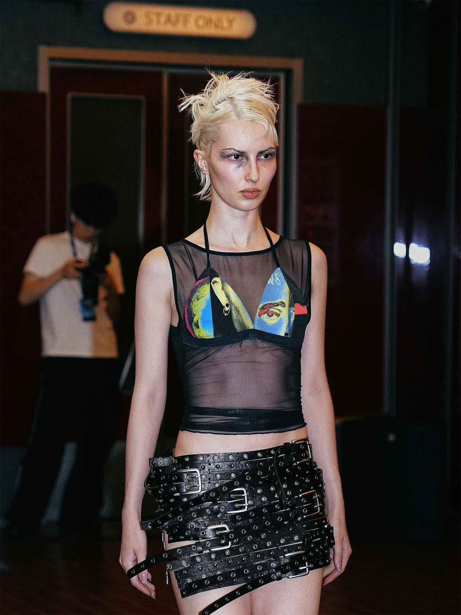 24ans 2025 Summer Runway Cotton Blend Vest