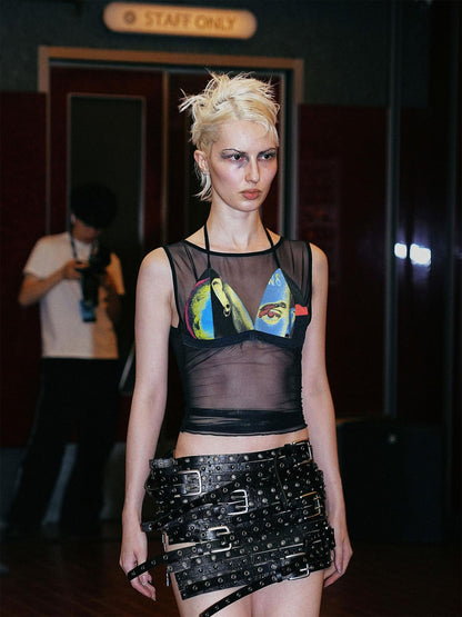 24ans 2025 Summer Runway Cotton Blend Vest