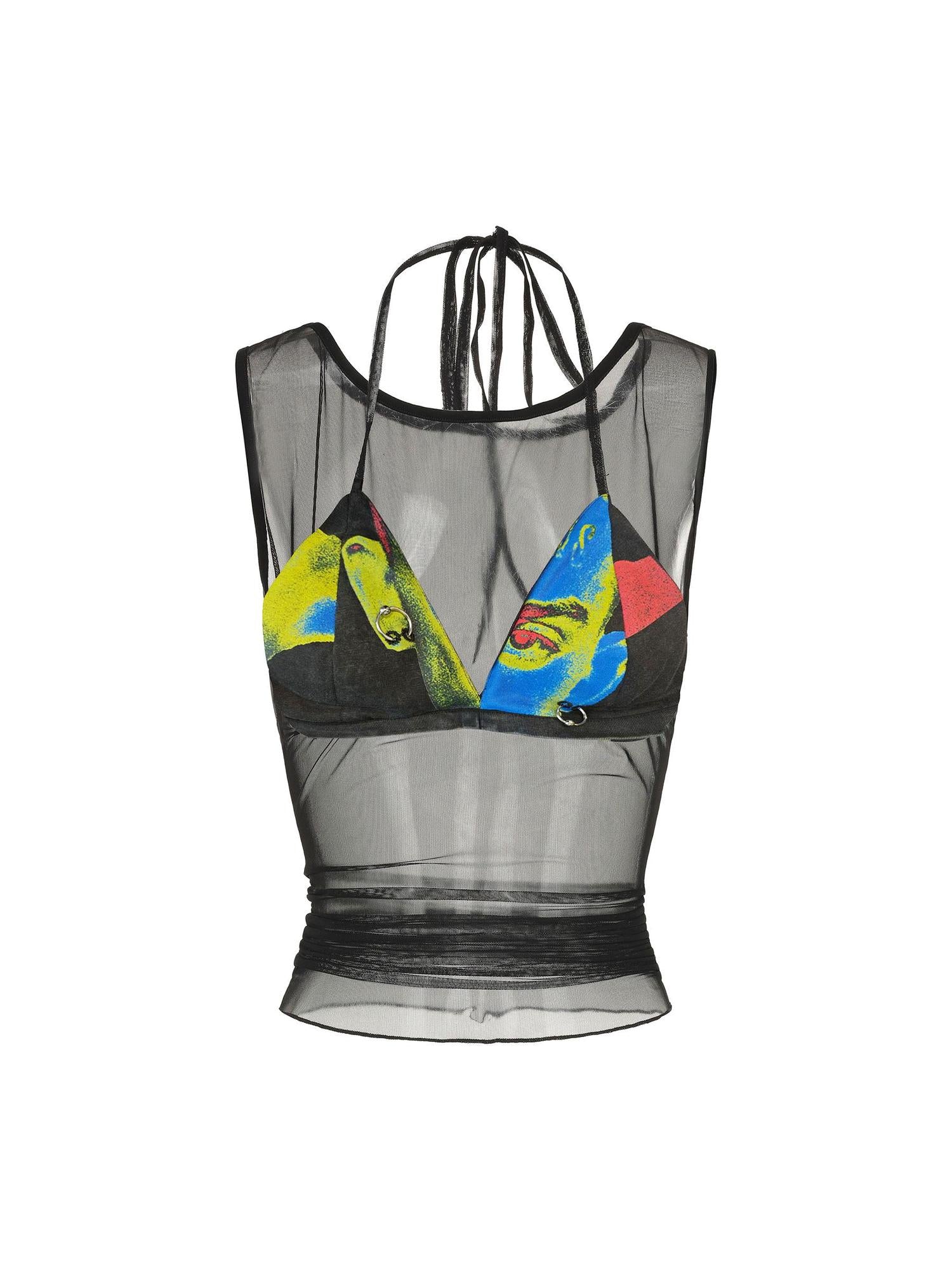 24ans 2025 Summer Runway Cotton Blend Vest
