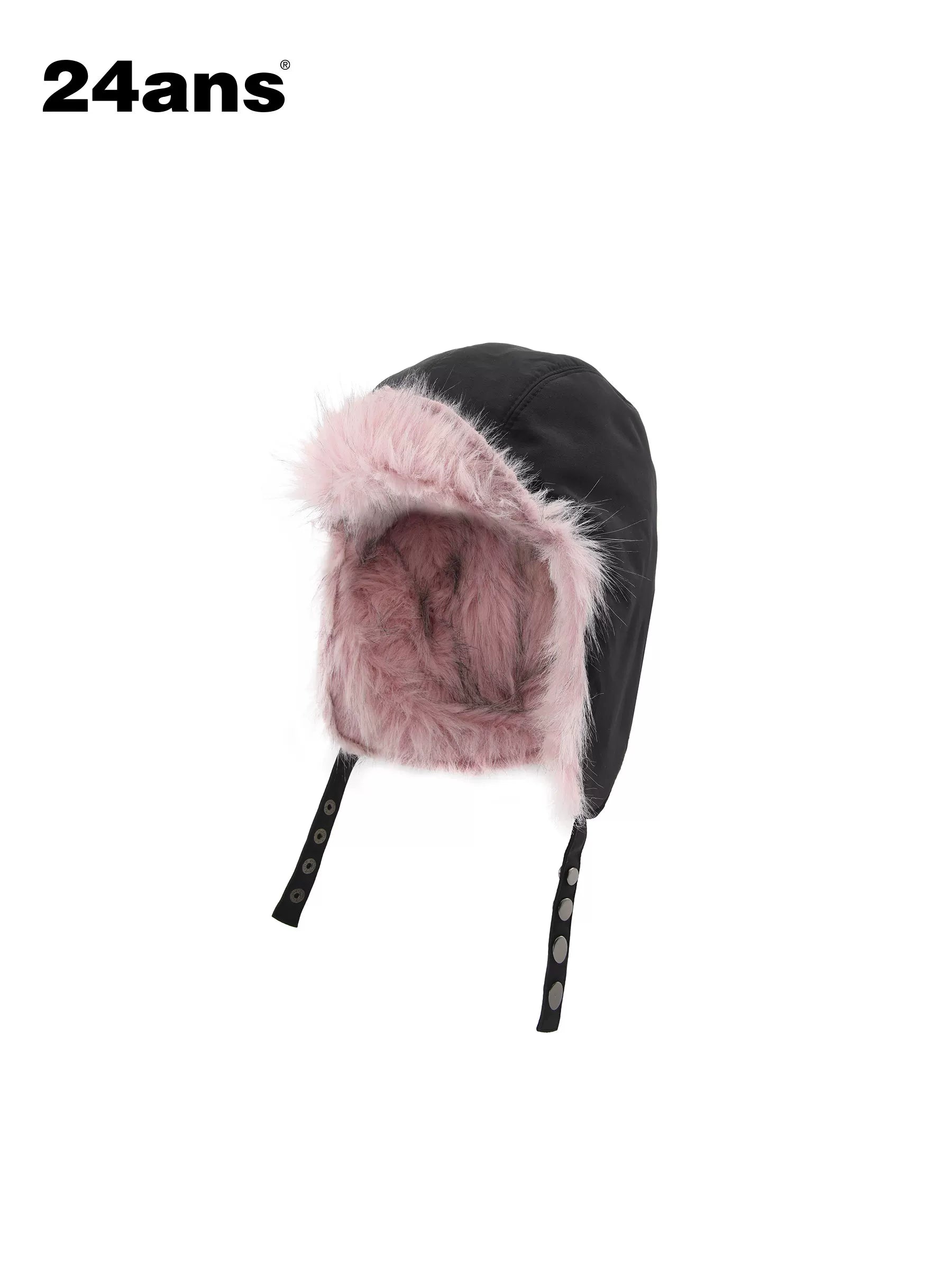 24ans Adjustable Cotton Warm Punk Trapper Ushanka Unisex Round Top 61Cm Hat-1