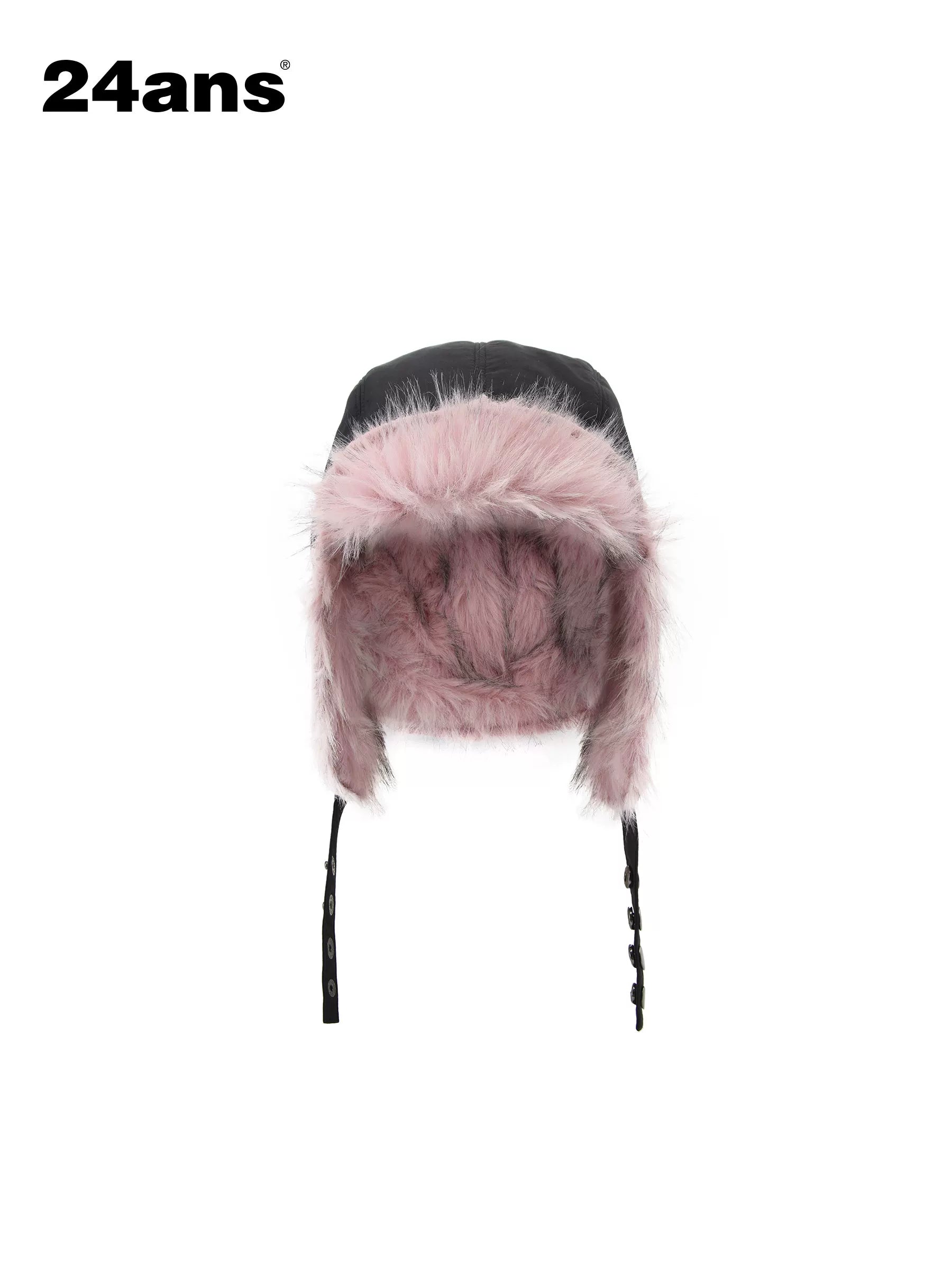 24ans Adjustable Cotton Warm Punk Trapper Ushanka Unisex Round Top 61Cm Hat-2