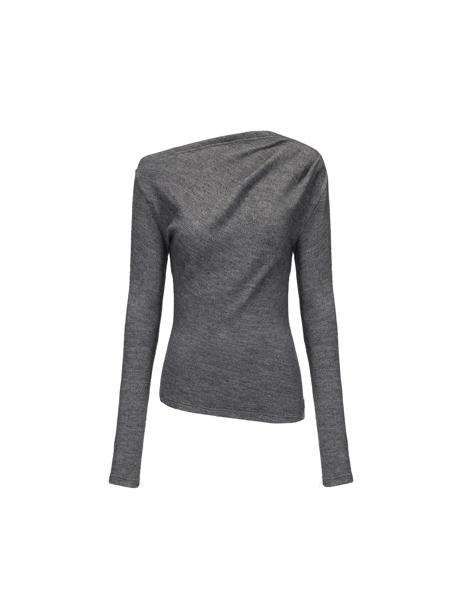 24ans_Anti_Pill_Twist_Asymmetrical_Layering_Top_Black_Grey_MISSTT