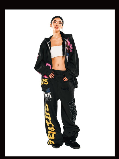 24ans Applique Embroidered Two Piece Women&