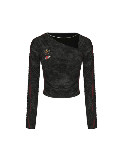 24ans_Asymmetric_Stretch_Ribbed_Crop_Tee_MISSTT