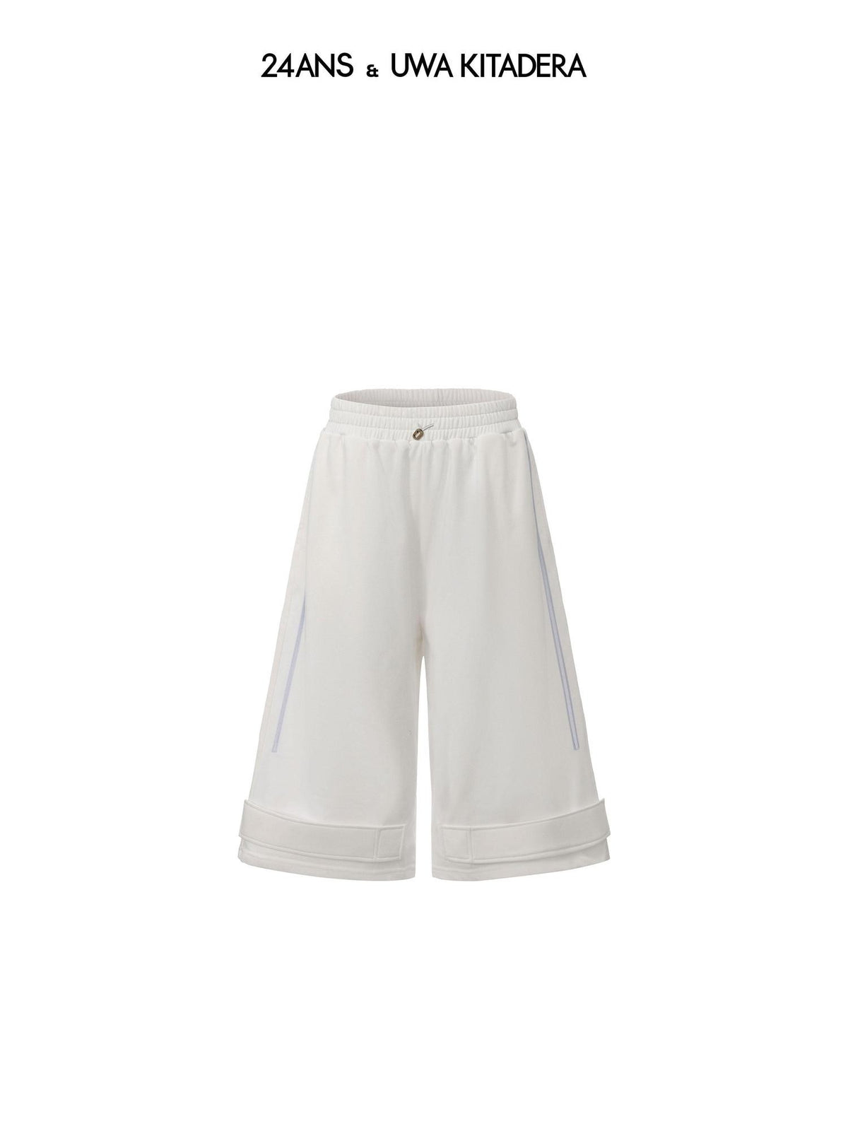 24ans Asymmetric Wide Leg High Waist Women&