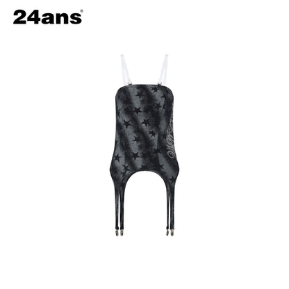 24ans_Black_Leopard_Punk_Grunge_Ombre_Print_Beaded_Anti_Slip_Women&